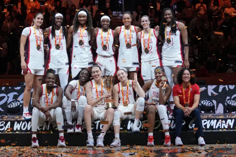 US women show some vulnerability ahead of LA Games capturing 5th straight World Cup basketball title
